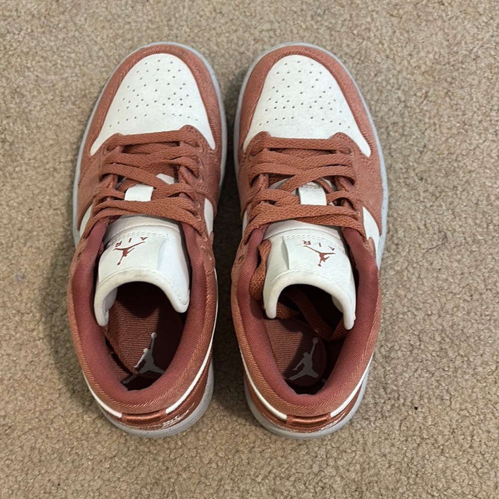 Jordan Sneakers - White and Pink